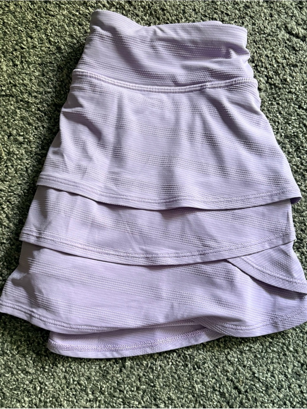 Athleta Lilac Layered Girls Skort